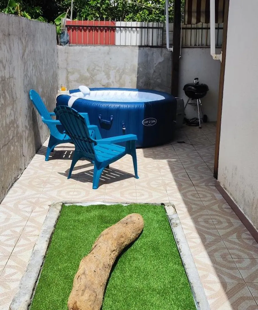 Maison La Casa Creole, Spa, Emplacement Central Les Abymes Tatil Evi